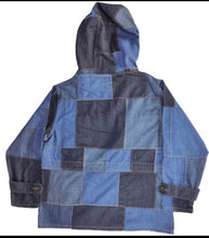 Load image into Gallery viewer, Denim Patchwork C19FaceSmock