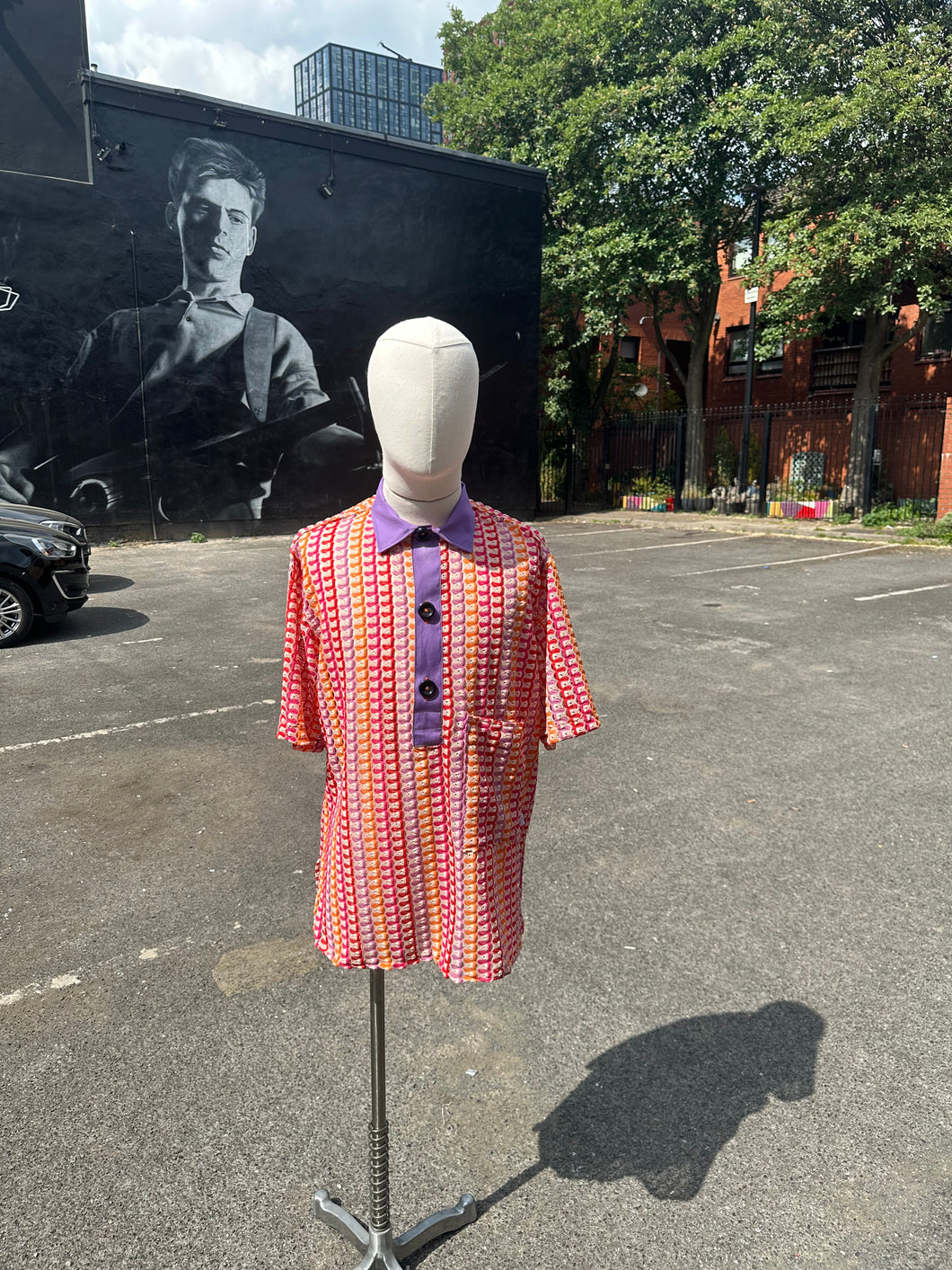 Knitted Short Sleeve Shirt
