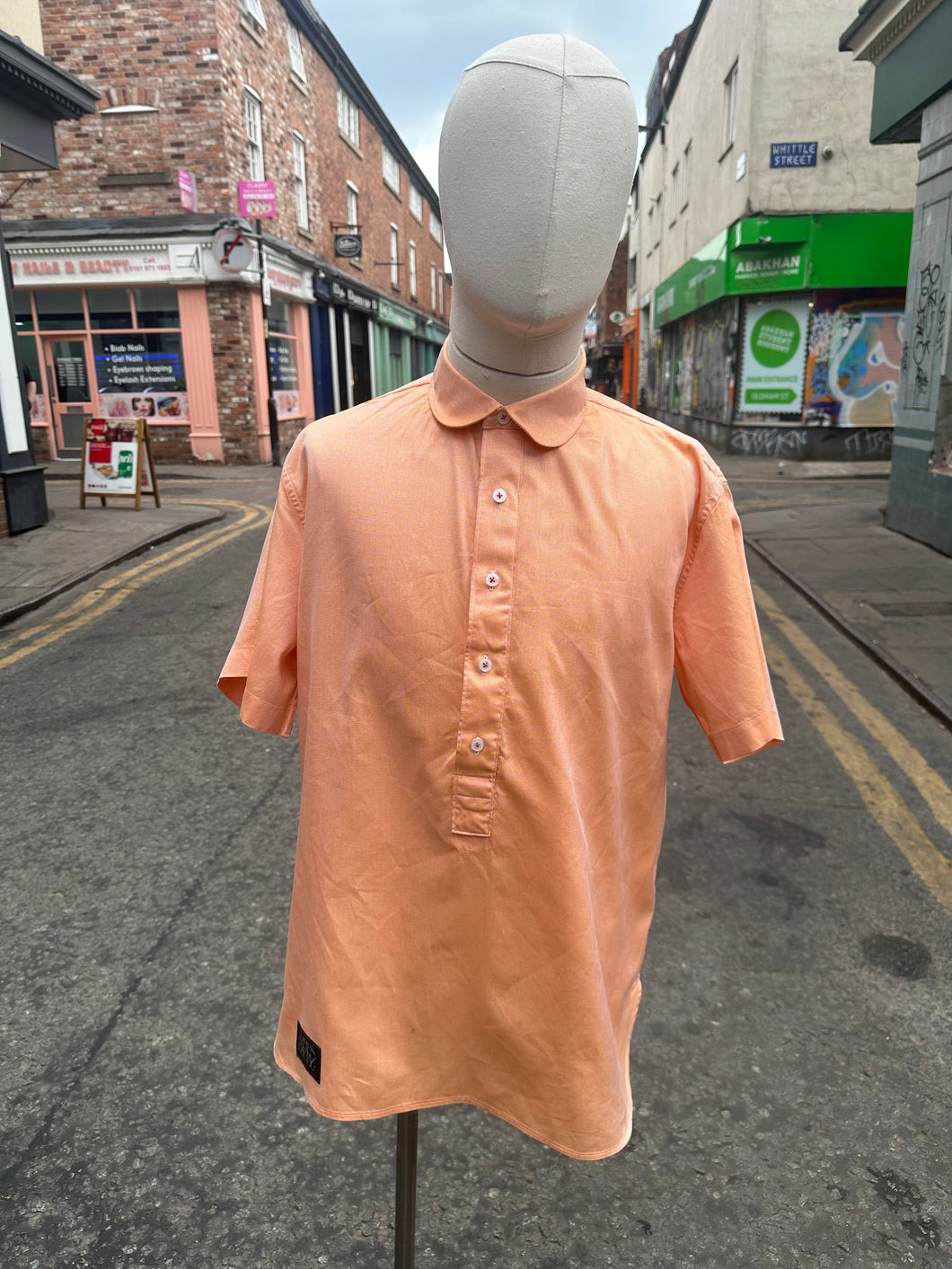 Short Sleeve Smock Shirt