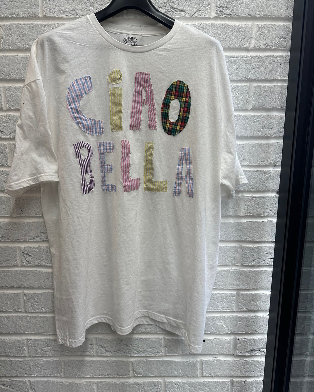 Ciao Bella white T-shirt