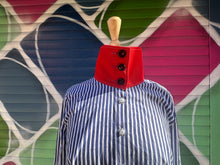 Load image into Gallery viewer, Ladies pinstripe shirt
