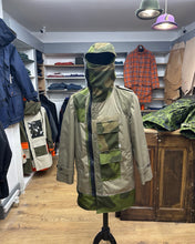 Load image into Gallery viewer, Upcycled Military Trench Coat
