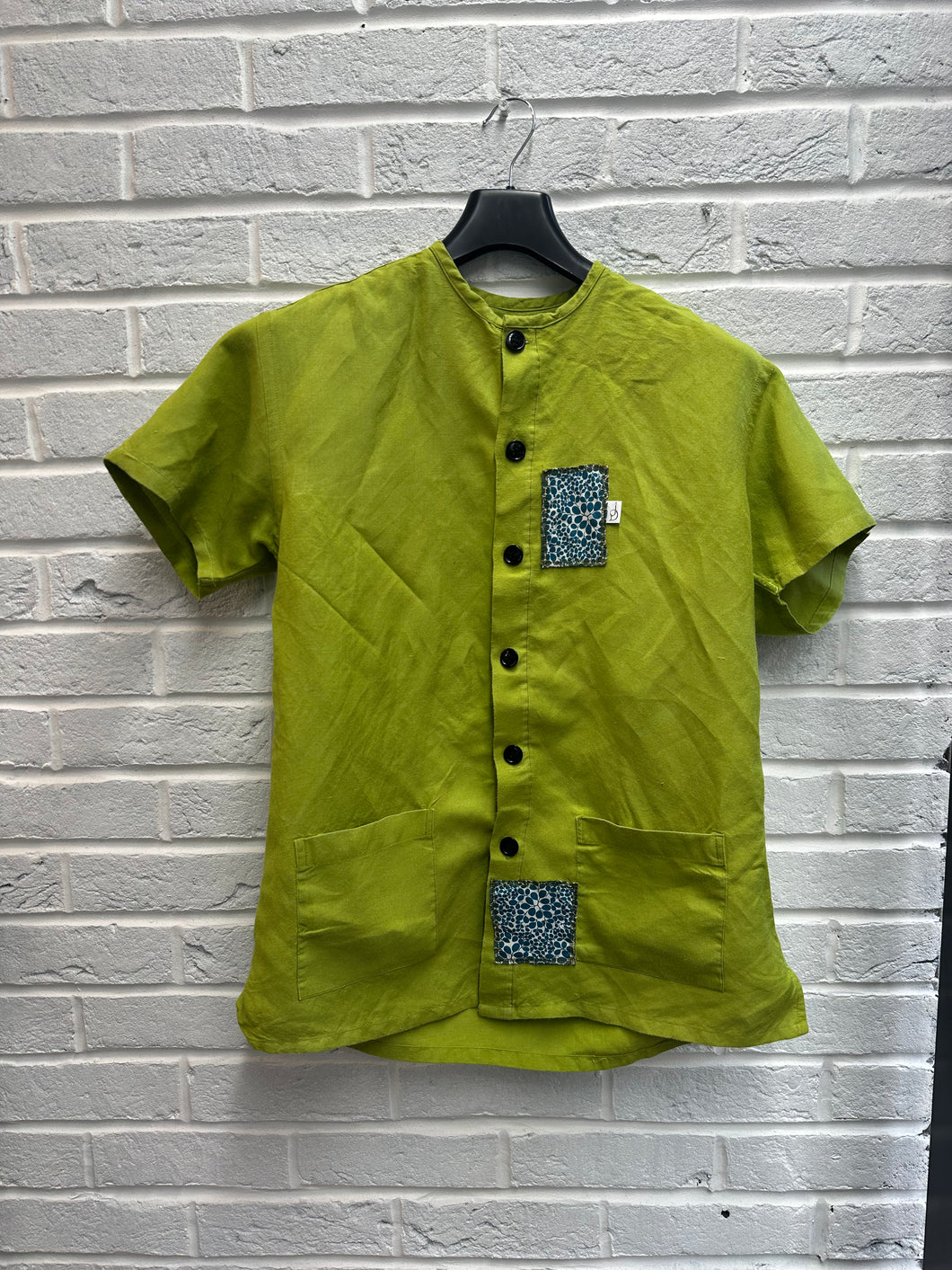 Lime Linen Shirt